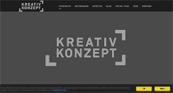 Desktop Screenshot of kreativ-konzept.com